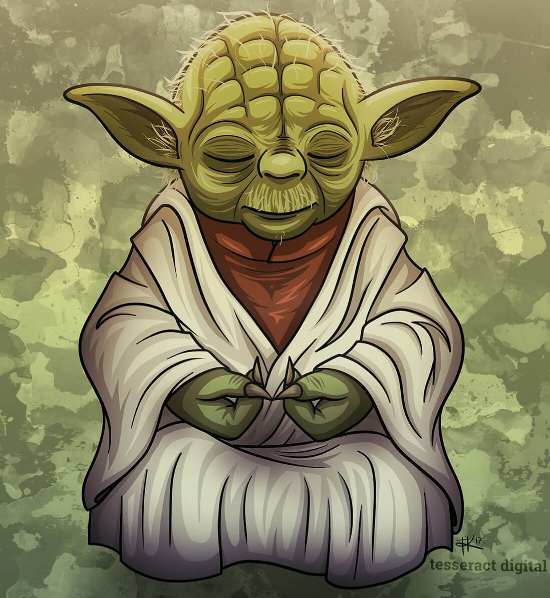 Yoda mediting